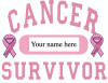 Breast cancer surviver t-shirts